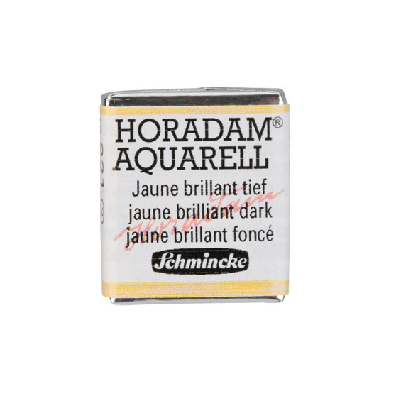 Schmincke Horadam Aquarell Half-Pan Brilliant Yellow Dark - 221