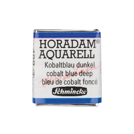 Schmincke Horadam Aquarell Half-Pan Cobalt Blue Deep - 488