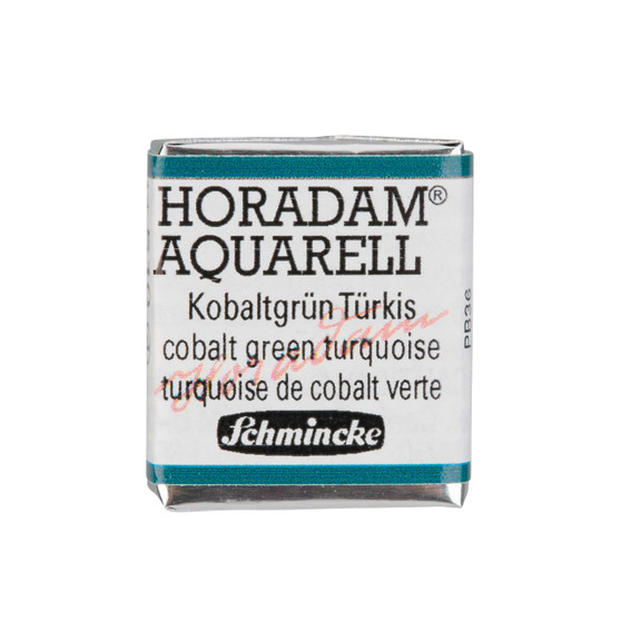 Schmincke Horadam Aquarell Half-Pan Cobalt Green Turquoise - 510