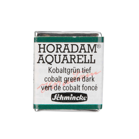 Schmincke Horadam Aquarell Half-Pan Cobalt Green Dark - 533
