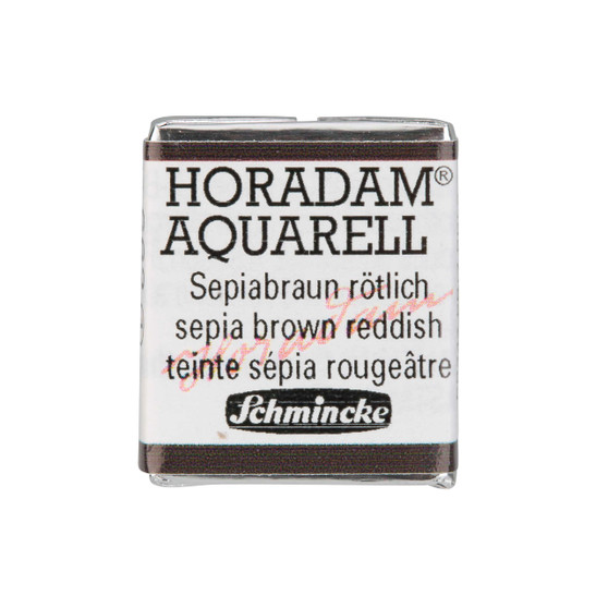 Schmincke Horadam Aquarell Half-Pan Sepia Brown Reddish - 662