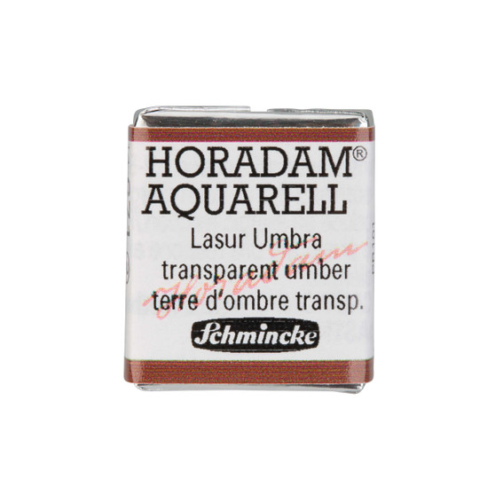 Schmincke Horadam 1/2 Pan Watercolor Transparent Umber - 671