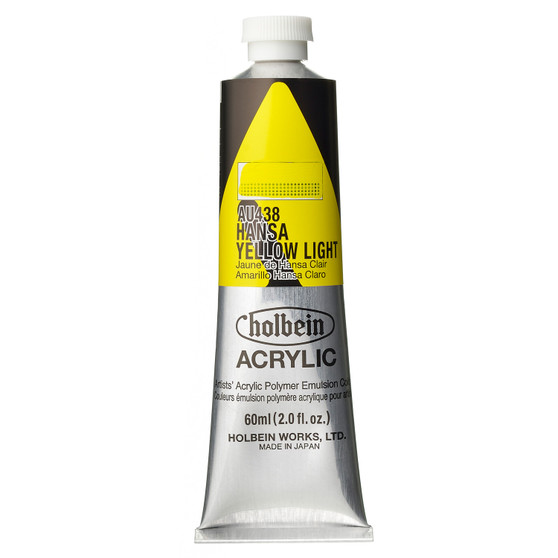 Holbein Heavy Body Acrylic 60 ml Hansa Yellow Light