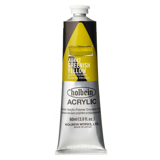 Holbein Heavy Body Acrylic 60 ml Greenish Yellow