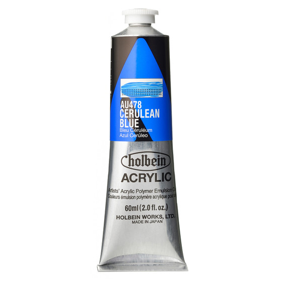 Holbein Heavy Body Acrylic 60 ml Cerulean Blue