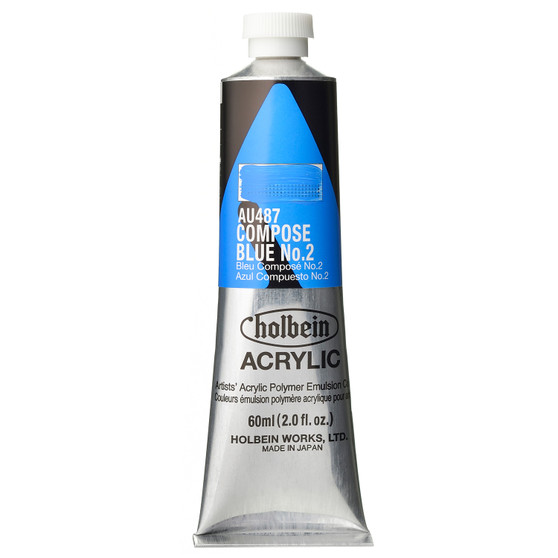 Holbein Heavy Body Acrylic 60 ml Compose Blue No. 2