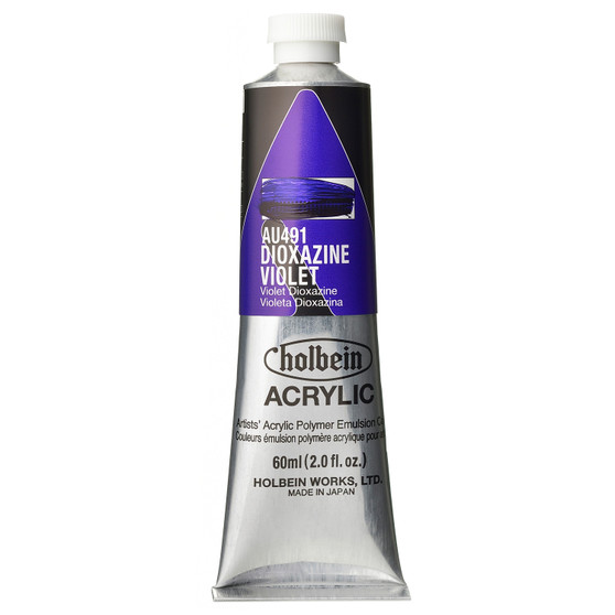 Holbein Heavy Body Acrylic 60 ml Dioxazine Violet