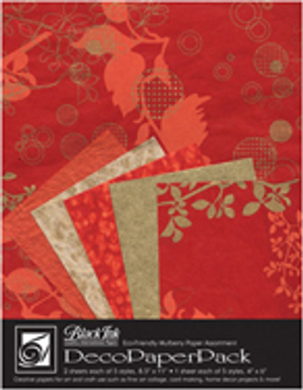 Wyndstone Deco Paper Pack Chinaberry Red