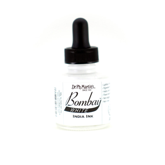 Dr. Ph. Martin Bombay Ink 1oz White