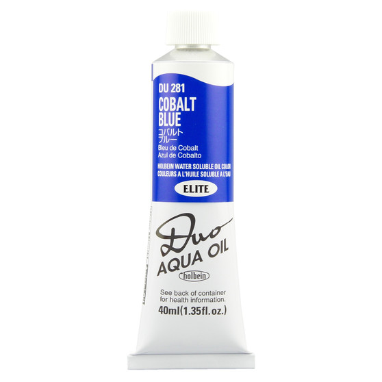 Holbein Duo Aqua Oil Series E 40ml: Cobalt Blue Holbein Duo Aqua Oil Series E 40ml: Cobalt Blue