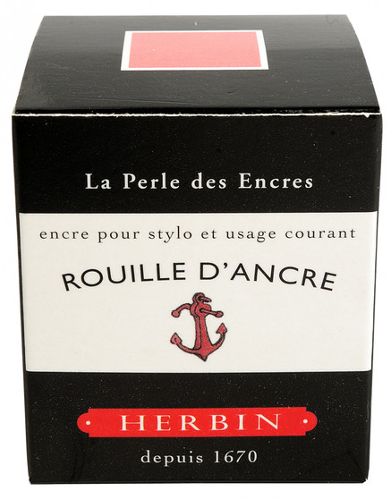 J. Herbin Fountain Pen Ink 30ml Rouille D'Ancre J. Herbin Fountain Pen Ink 30ml Rouille D'Ancre