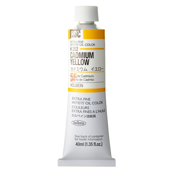 Holbein Artists Oil 40ml Cadmium Yellow