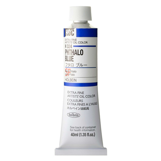 Holbein Artists Oil 40ml Phthalo Blue
