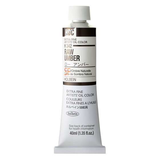 Holbein Artists Oil 40ml Raw Umber