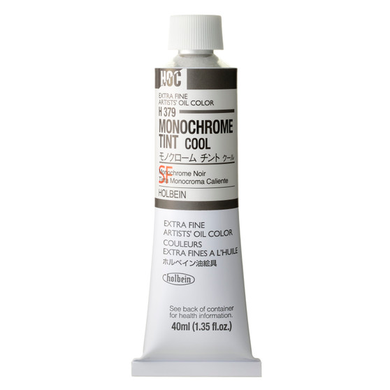 Holbein Artists Oil 40ml Monochrome Cool