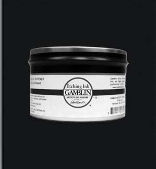 Gamblin Etching Ink 1lb Stiff Portland Black