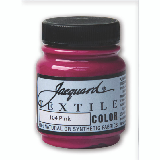 Jacquard Textile Paint 2.25oz Pink