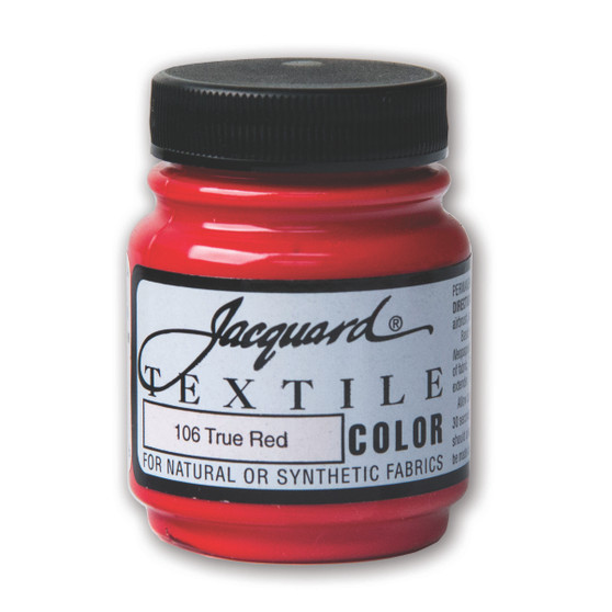 Jacquard Textile Paint 2.25oz True Red