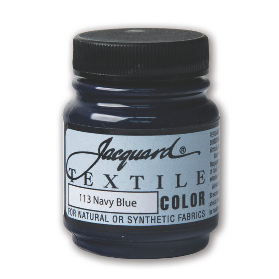Jacquard Textile Paint 2.25oz Navy