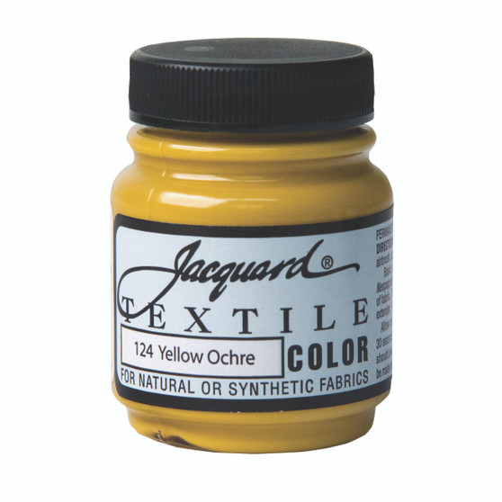 Jacquard Textile Paint 2.25oz Yellow Ochre