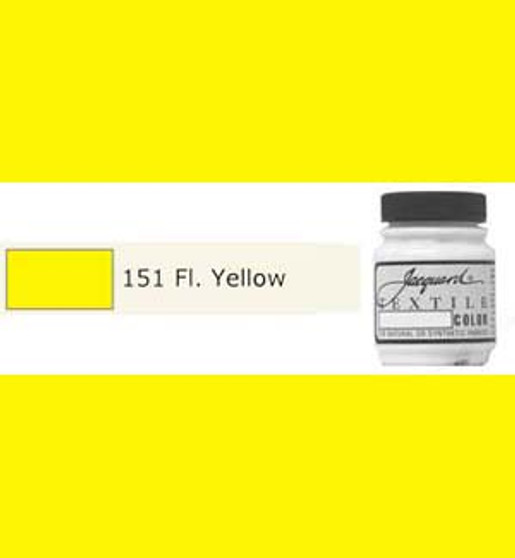 Jacquard Textile Paint 70ml Fluorescent Yellow