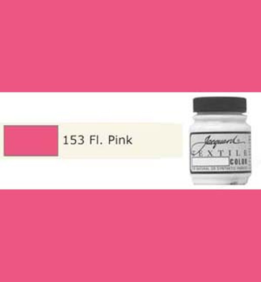 Jacquard Textile Paint 70ml Fluorescent Pink