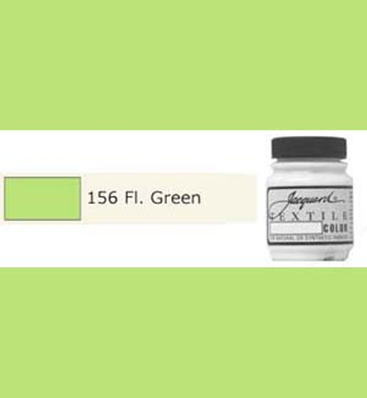 Jacquard Textile Paint 70ml Fluorescent Green