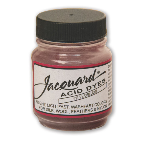 Jacquard Acid Dye 1/2oz Vermillion