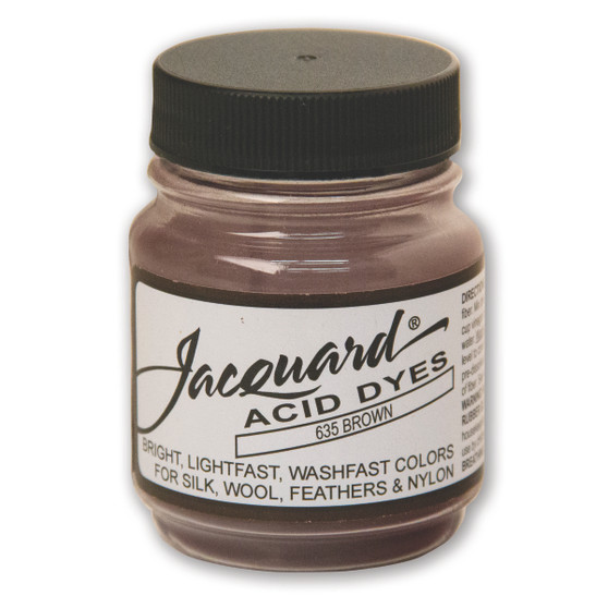 Jacquard Acid Dye 1/2oz Brown