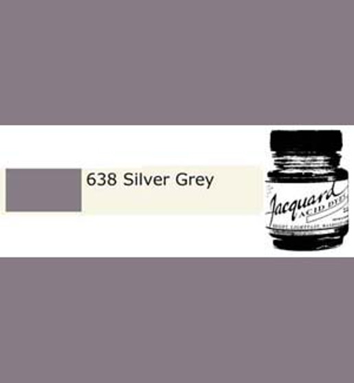 Jacquard Acid Dye 1/2oz Silver Gray