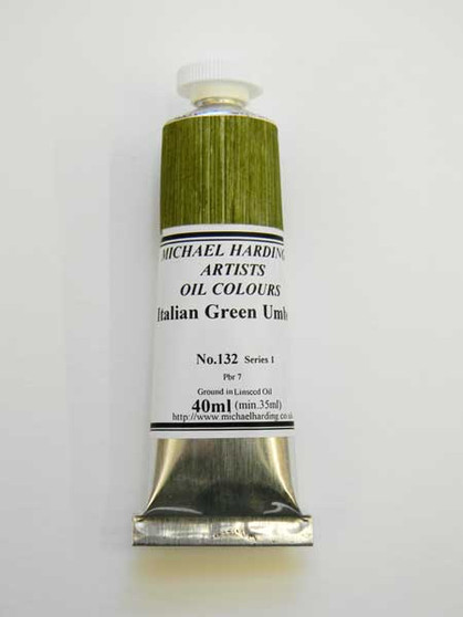 Michael Harding Oil Paint 40ml Green Umber