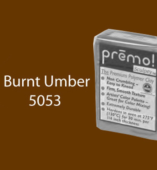 Premo Sculpey 2 Oz Burnt Umber