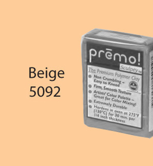 Premo Sculpey 2 Oz Beige