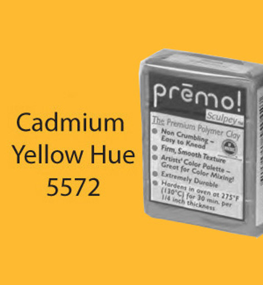 Premo Sculpey 2 Oz Cadmium Yellow Hue