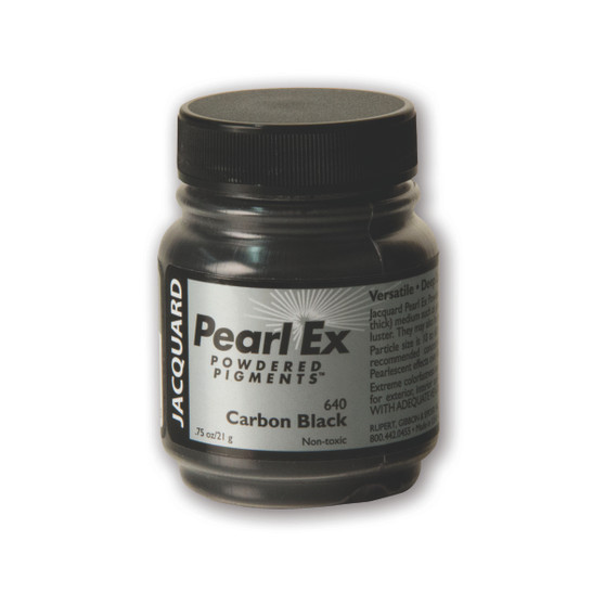 Jacquard Pearl-Ex 0.75oz Carbon Black 640