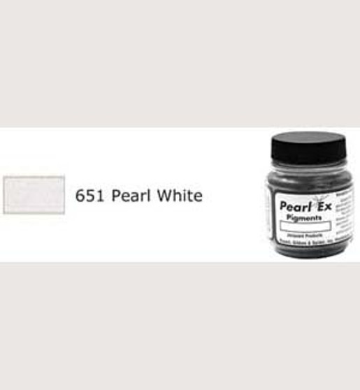 Jacquard Pearl-Ex 0.75oz Pearl White 651