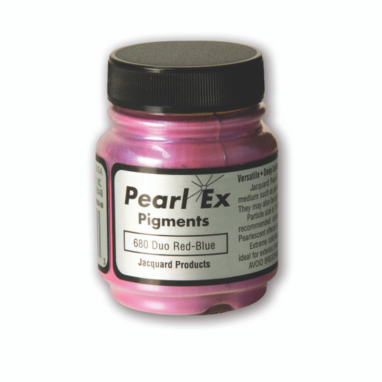 Jacquard Pearl-Ex 0.75oz Duo Red Blue 680
