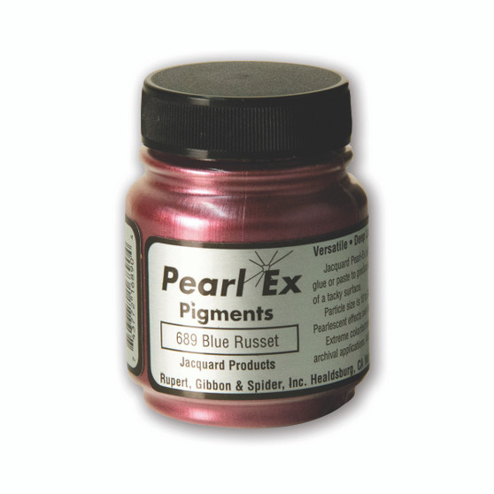 Jacquard Pearl-Ex 0.75oz Blue Russet 689
