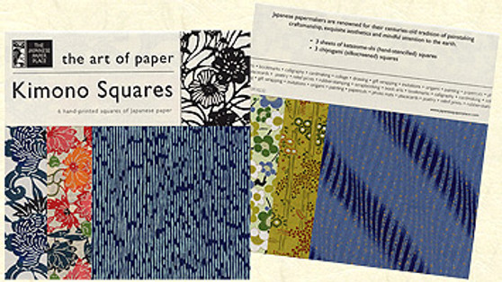 Potluck Paper Pack Kimono Squares 8.5x8.5