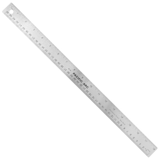 Flexible Stainless Steel Ruler 18-Inch