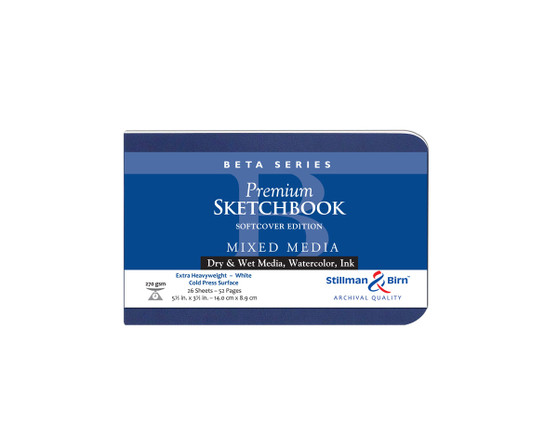 Stillman & Birn Softcover Sketchbook Beta Series 270g 5.5x3.5 Landscape