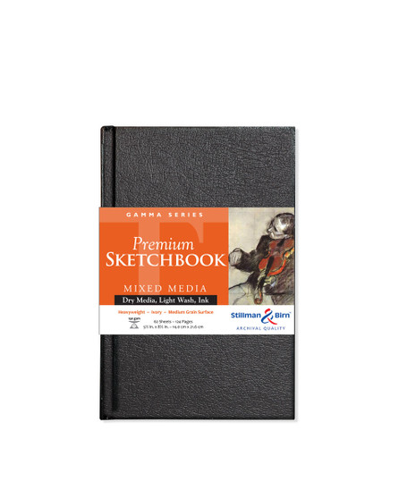 Stillman & Birn Gamma Hardbound Sketch Book 150gsm 5.5x8.5