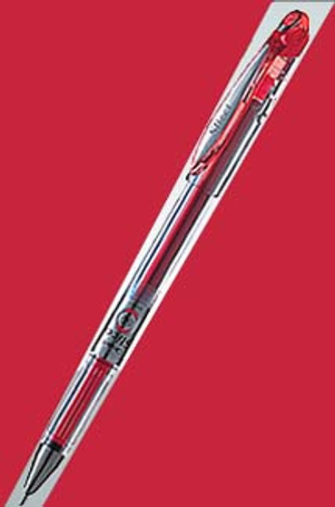 Pentel Slicci Gel Pen Red 0.25mm
