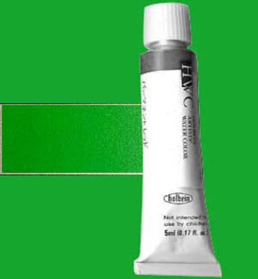 Holbein Artists Watercolor 5ml Cadmium Green Deep