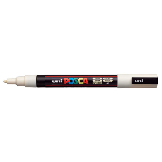 POSCA Acrylic Paint Marker PC-3M Fine Ivory