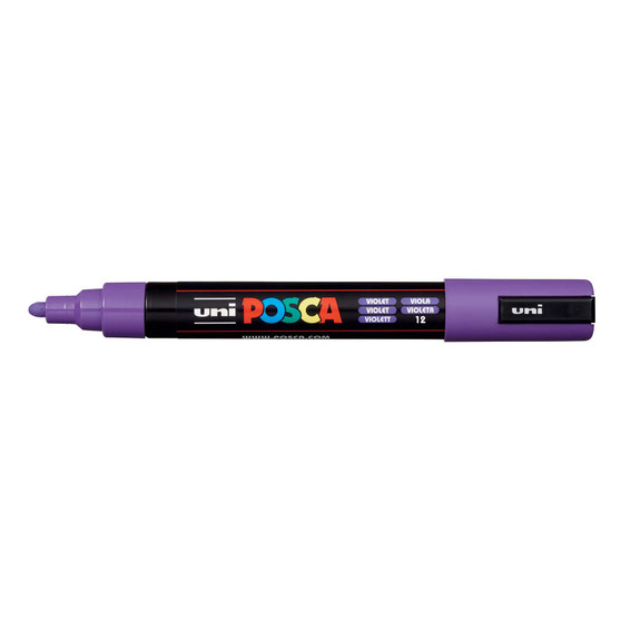 POSCA Acrylic Paint Marker PC-5M Medium Violet