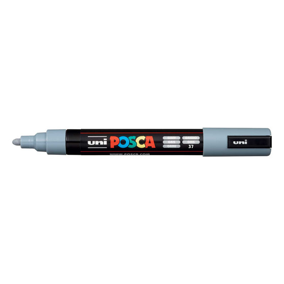 POSCA Acrylic Paint Marker PC-5M Medium Grey