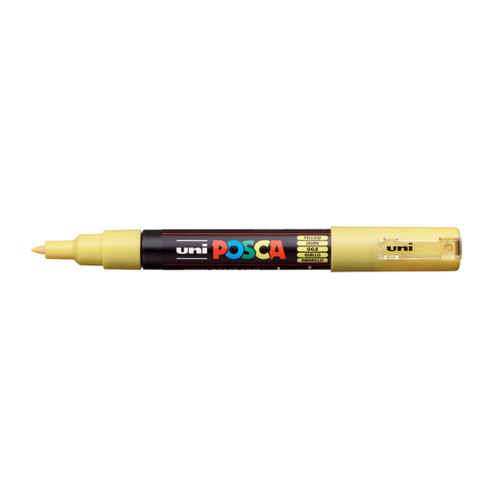 POSCA Acrylic Paint Marker PC-1M Extra-Fine Yellow