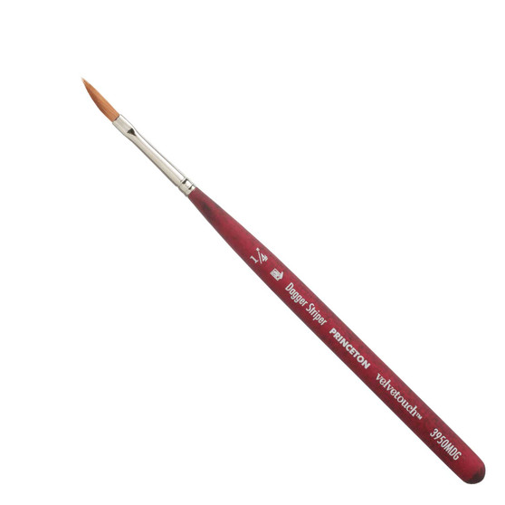 Princeton Brush Velvetouch Mini Dagger Striper 1/4"