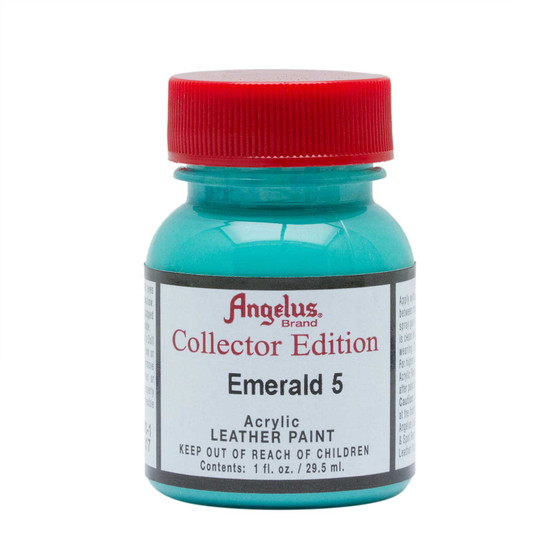 Angelus Leather Paint 1oz Collector Edition Emerald 5
